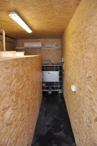 Interier 1st container biological WWTP Arhel PharmDegrade